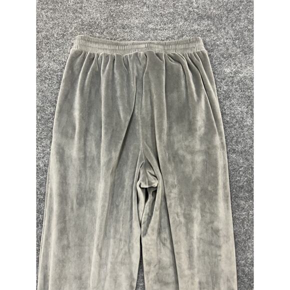 Skims Velour Lounge Cozy Y2K 90s Jogger S Sweatpants Tracksuit Pants Active Gray - Picture 7 of 14